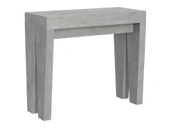 Consola*ITAMOBY Mesa consola extensível 90x40/300 cm Spimbo Cimento Cinzento