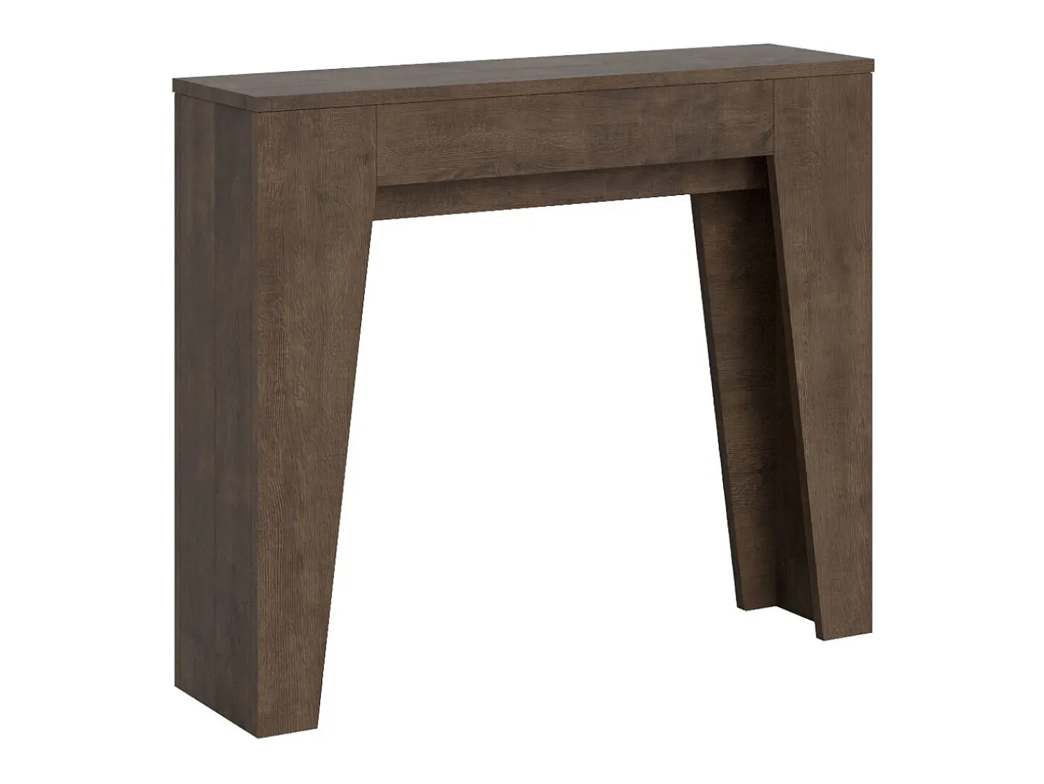 Consola|ITAMOBY Mesa consola extensível 90x25/181 cm Narrow Nogueira Castanho