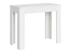 Online Ityhome Mesa consola extensível 90x42/198 cm Bora Small cinza branca Branco