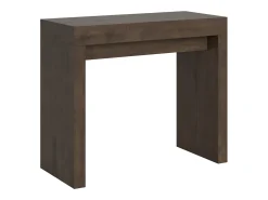 ITAMOBY Mesa consola extensível 90x40/196 cm Roxell Small Nogueira^ Consola