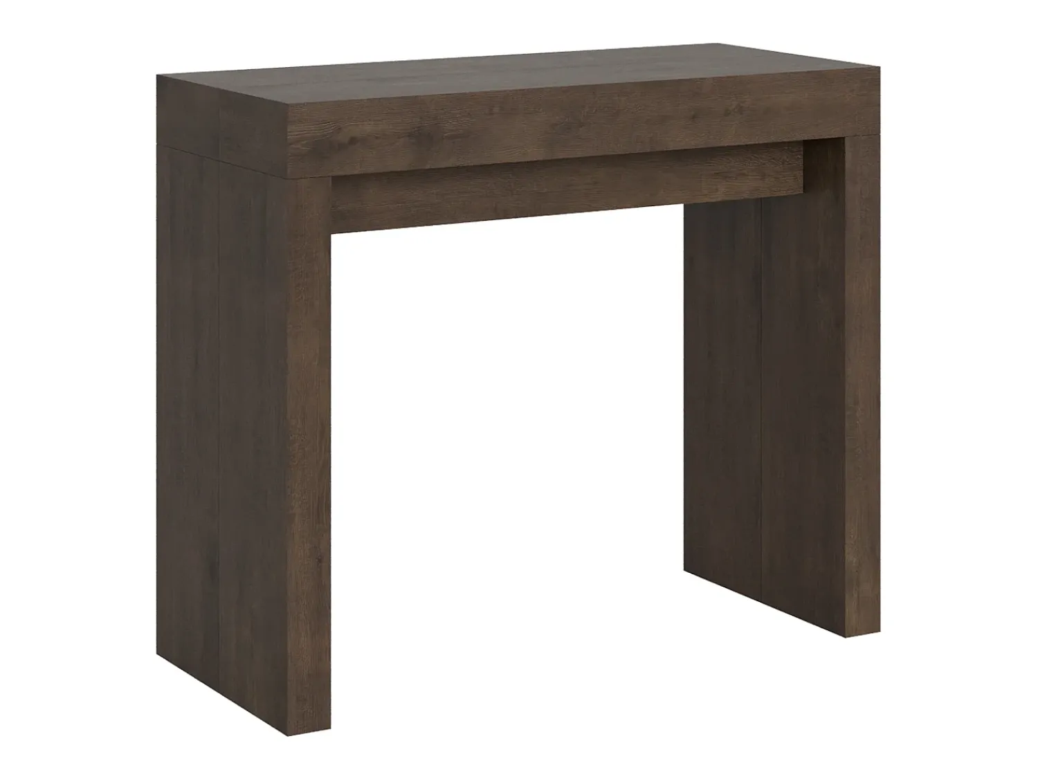 ITAMOBY Mesa consola extensível 90x40/196 cm Roxell Small Nogueira^ Consola