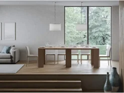 Discount ITAMOBY Mesa consola extensível 78x47/299 cm Allin Carvalho Natural extensões internas Natural claro