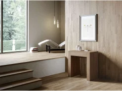 Discount ITAMOBY Mesa consola extensível 78x47/299 cm Allin Carvalho Natural extensões internas Natural claro