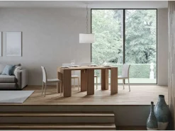 Discount ITAMOBY Mesa consola extensível 78x47/299 cm Allin Carvalho Natural extensões internas Natural claro