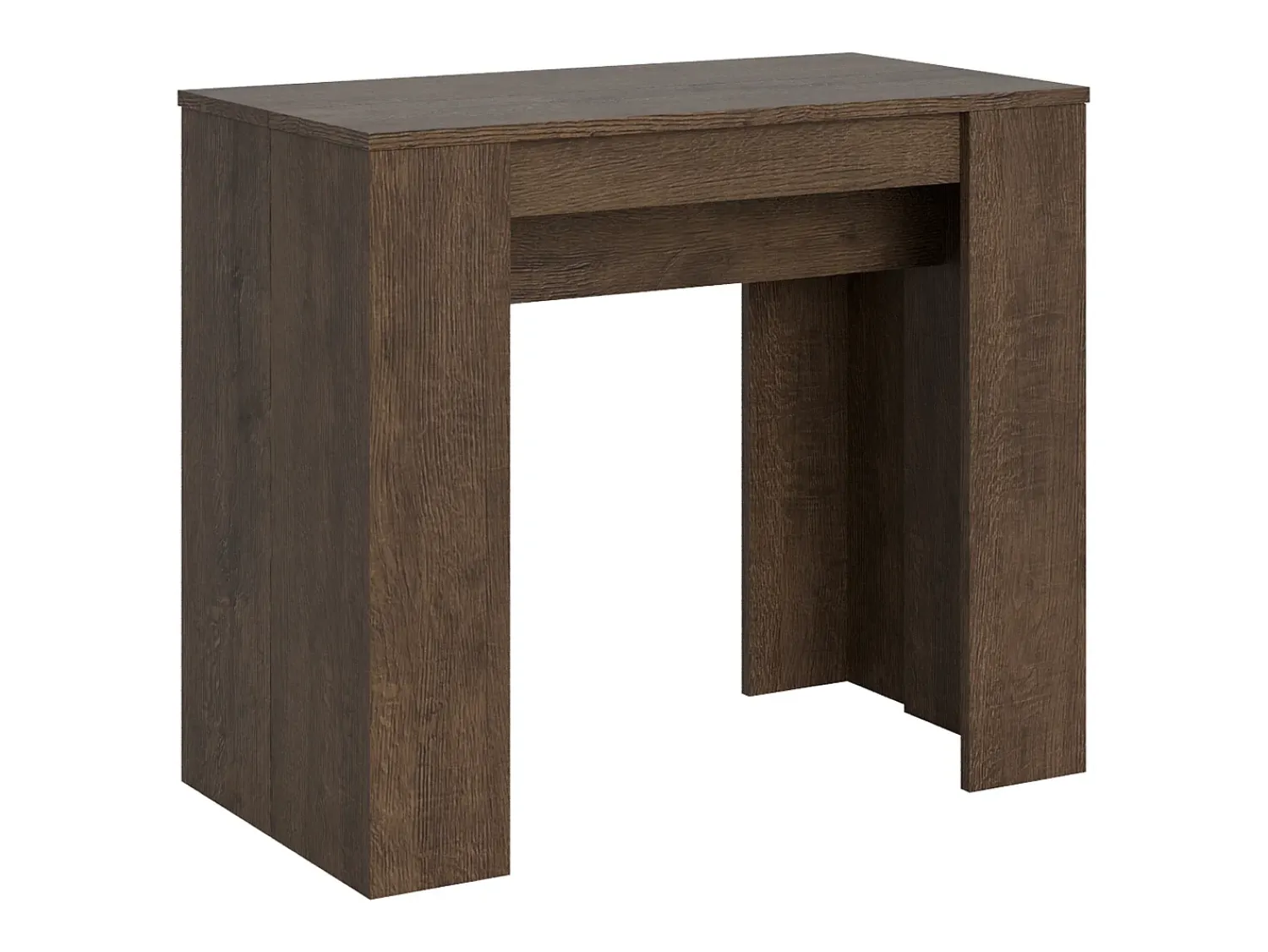 ITAMOBY Mesa consola extensível 90x48/204 cm Basic Small Nogueira^ Consola