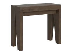 ITAMOBY Mesa consola extensível 90x40/196 cm Naxy Small Nogueira^ Consola
