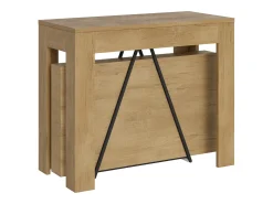Consola*ITAMOBY Mesa consola extensível 90x42/302 cm Scicca Carvalho Natural Natural claro