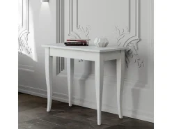 Consola|ITAMOBY Mesa consola extensível 90x48/308 cm Sciabola Cinza Branca Branco