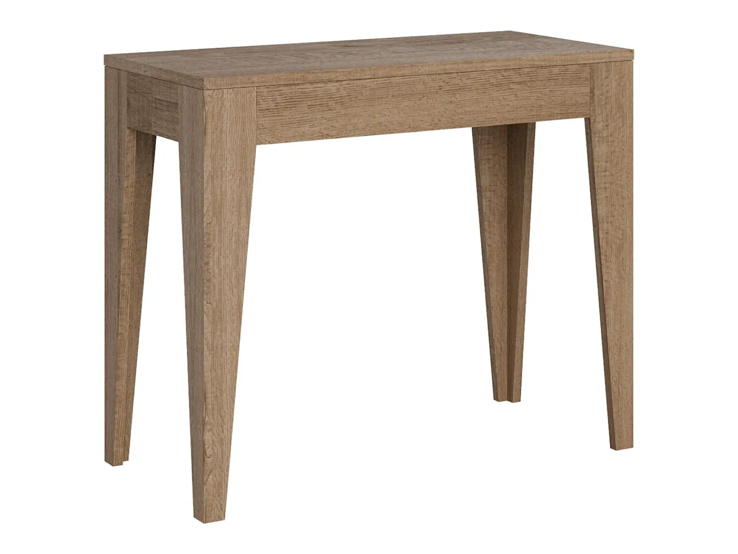 Online ITAMOBY Mesa consola extensível 90x42/198 cm Isotta Small Carvalho Natural Natural claro