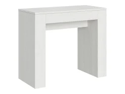Hot ITAMOBY Mesa consola extensível 90x42/198 cm Modem Small Cinza Branca Branco