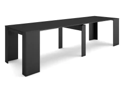 Skraut Home Mesa Consola Extensível, 302x90x77cm, Para 14 pessoas, Mesa de Jantar,^ Consola