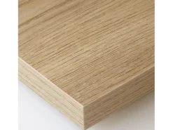 Consola|Skraut Home Mesa Consola Extensível, 222x90x73cm, Para 10 pessoas, Pés de madeira, Carvahlo Natural claro