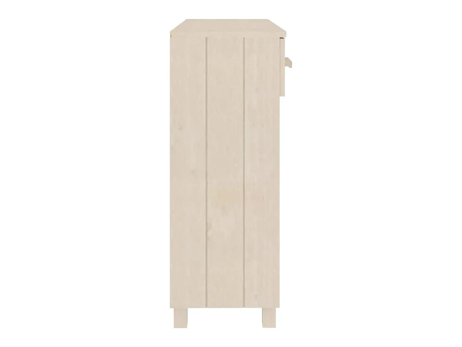 Consola*vidaxl Mesa consola HAMAR 90x35x90 cm pinho maciço castanho-mel Natural claro