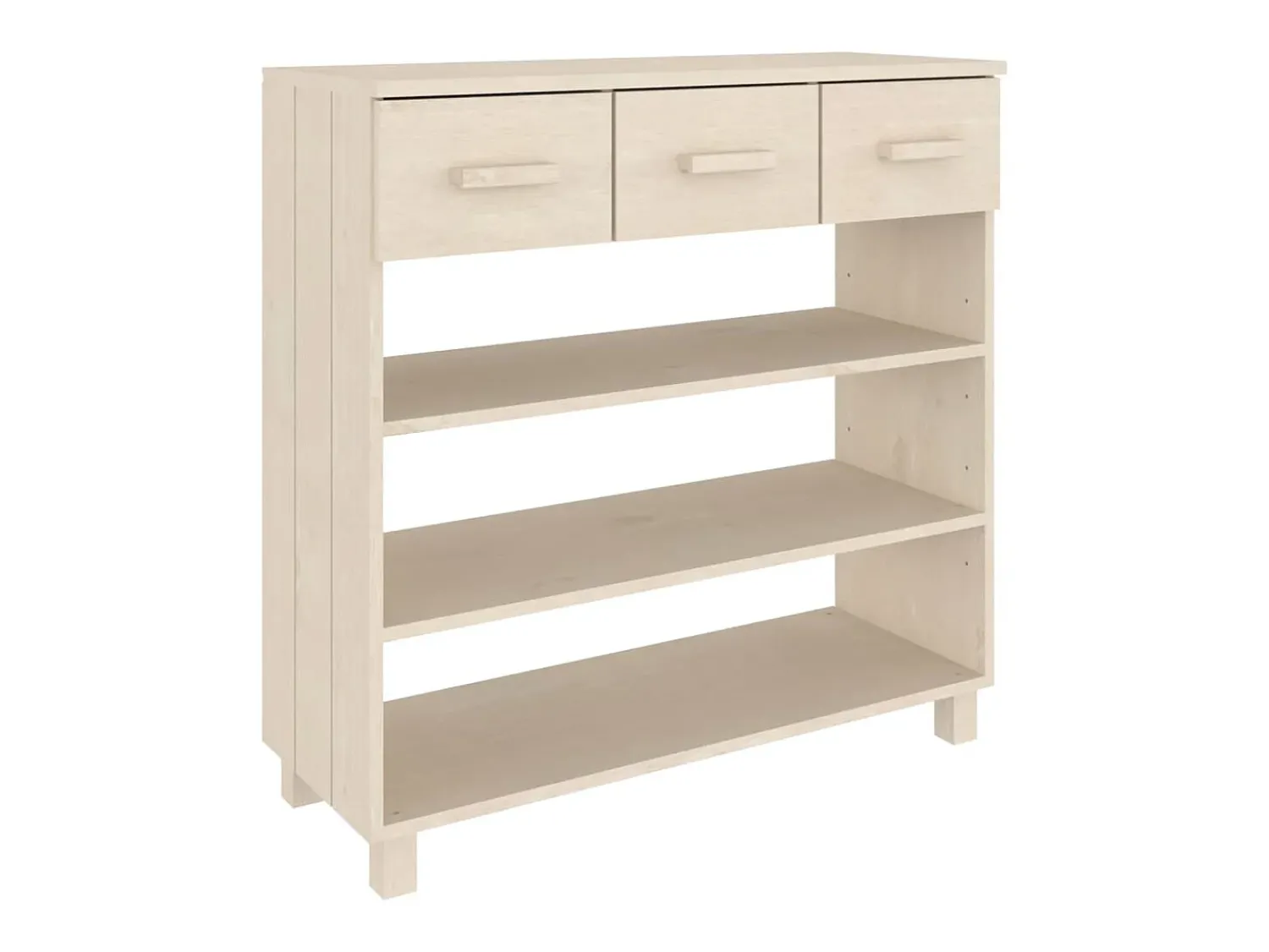 Mesa consola HAMAR 90x35x90 cm pinho maciço -mel PT956527^ Consola
