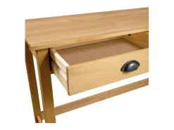Mesa consola Hill c/ 2 gavetas 110x45x74 cm pinho maciço PT678846^ Consola