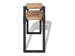 Mesa consola, madeira de acácia maciça, 120x40x85 cm PT872428^ Consola
