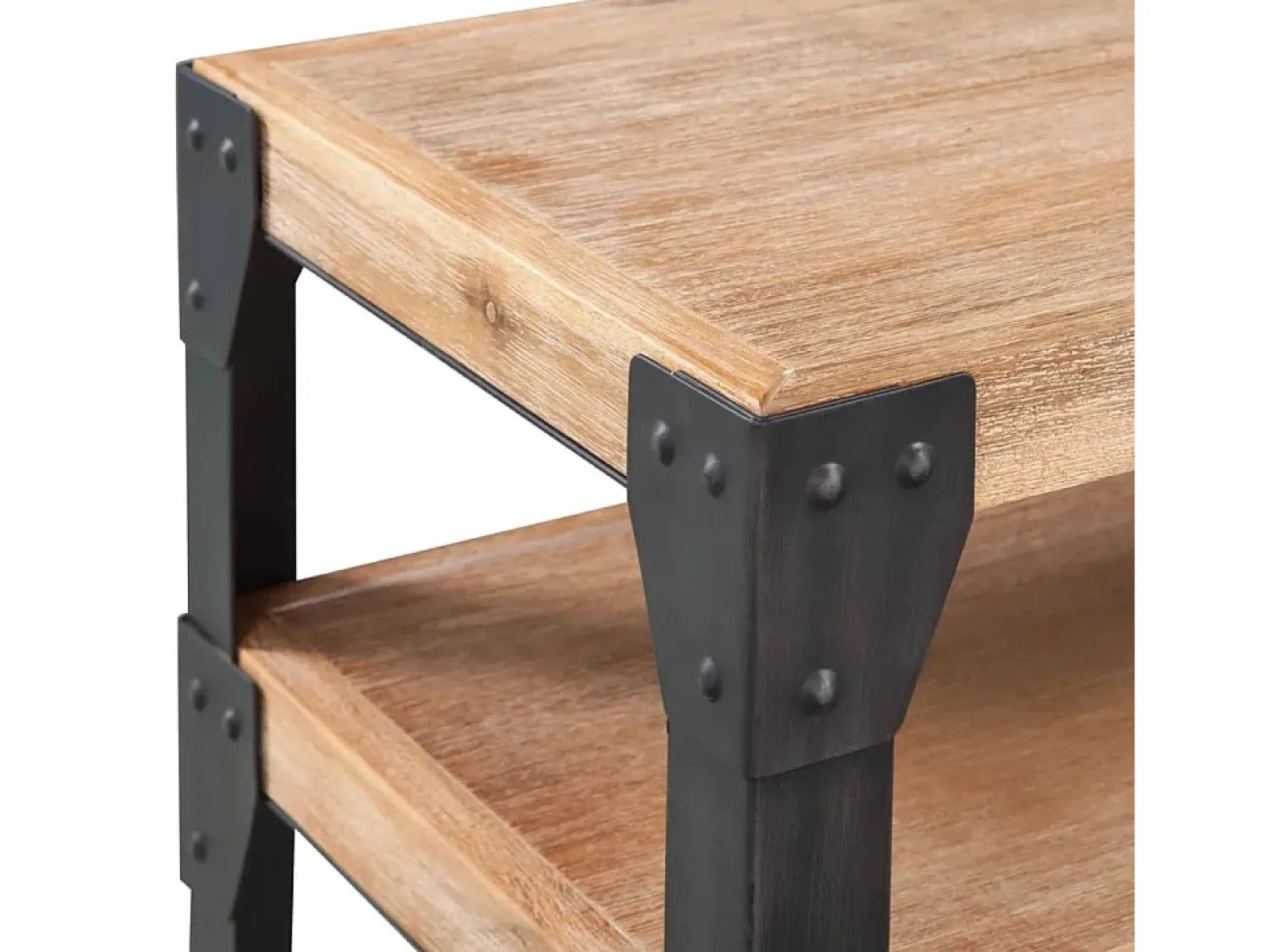 vidaxl Mesa consola, madeira de acácia maciça, 120x40x85 cm^ Consola