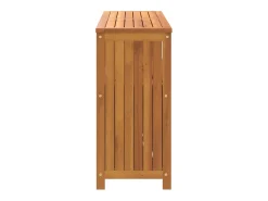 Clearance Mesa consola para jardim 110x35x75 cm madeira de acácia maciça PT422291 Castanho