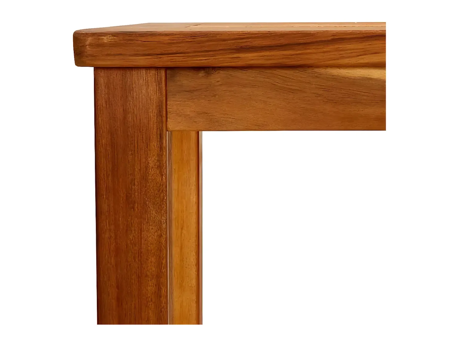 Consola* Mesa consola para jardim 80x35x75 cm madeira de acácia maciça PT852133 Castanho