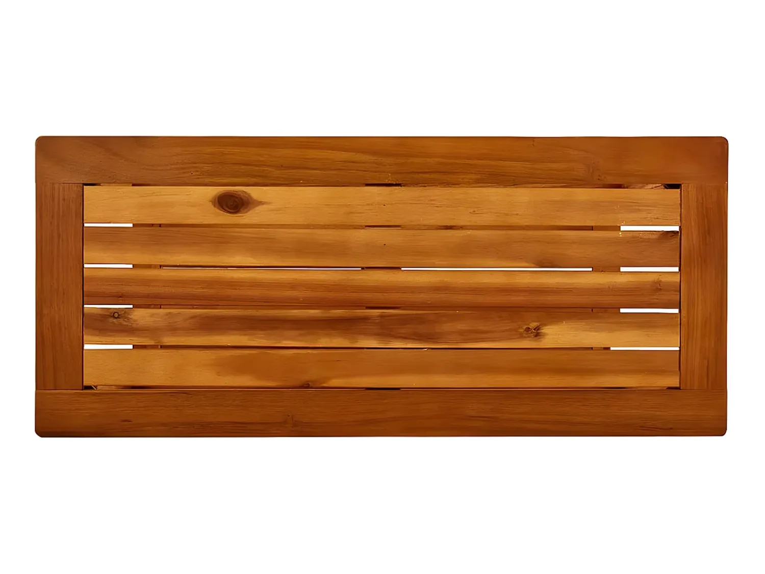 Consola* Mesa consola para jardim 80x35x75 cm madeira de acácia maciça PT852133 Castanho
