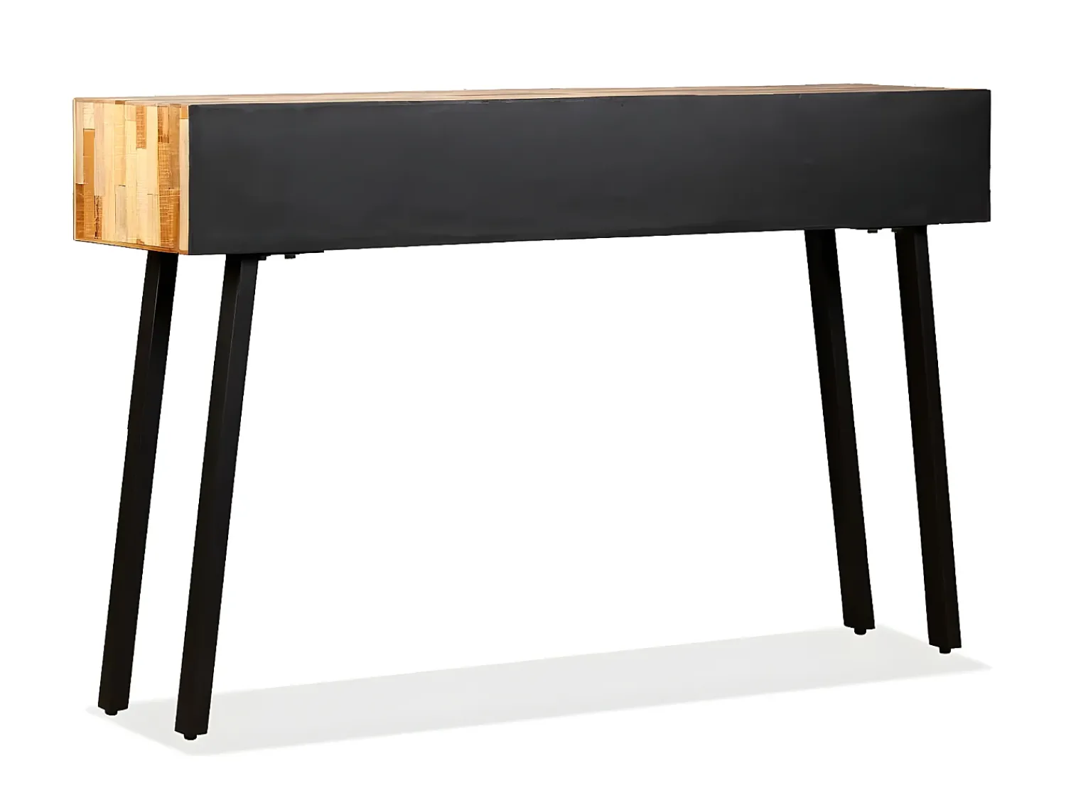 Consola| Mesa consola teca reciclada maciça 120x30x76 cm PT443176 Multicor
