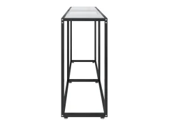 Sale vidaxl Mesa consola 180x35x75,5 cm vidro temperado Transparente
