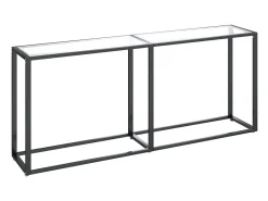 Sale vidaxl Mesa consola 180x35x75,5 cm vidro temperado Transparente