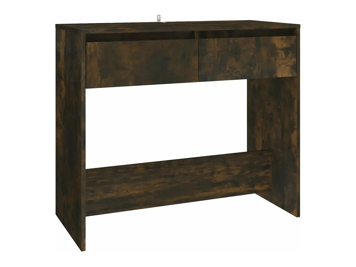 Mesa consola 89x41x76,5 aglomerado cor carvalho fumado PT422544^ Consola