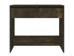 Mesa consola 89x41x76,5 aglomerado cor carvalho fumado PT422544^ Consola