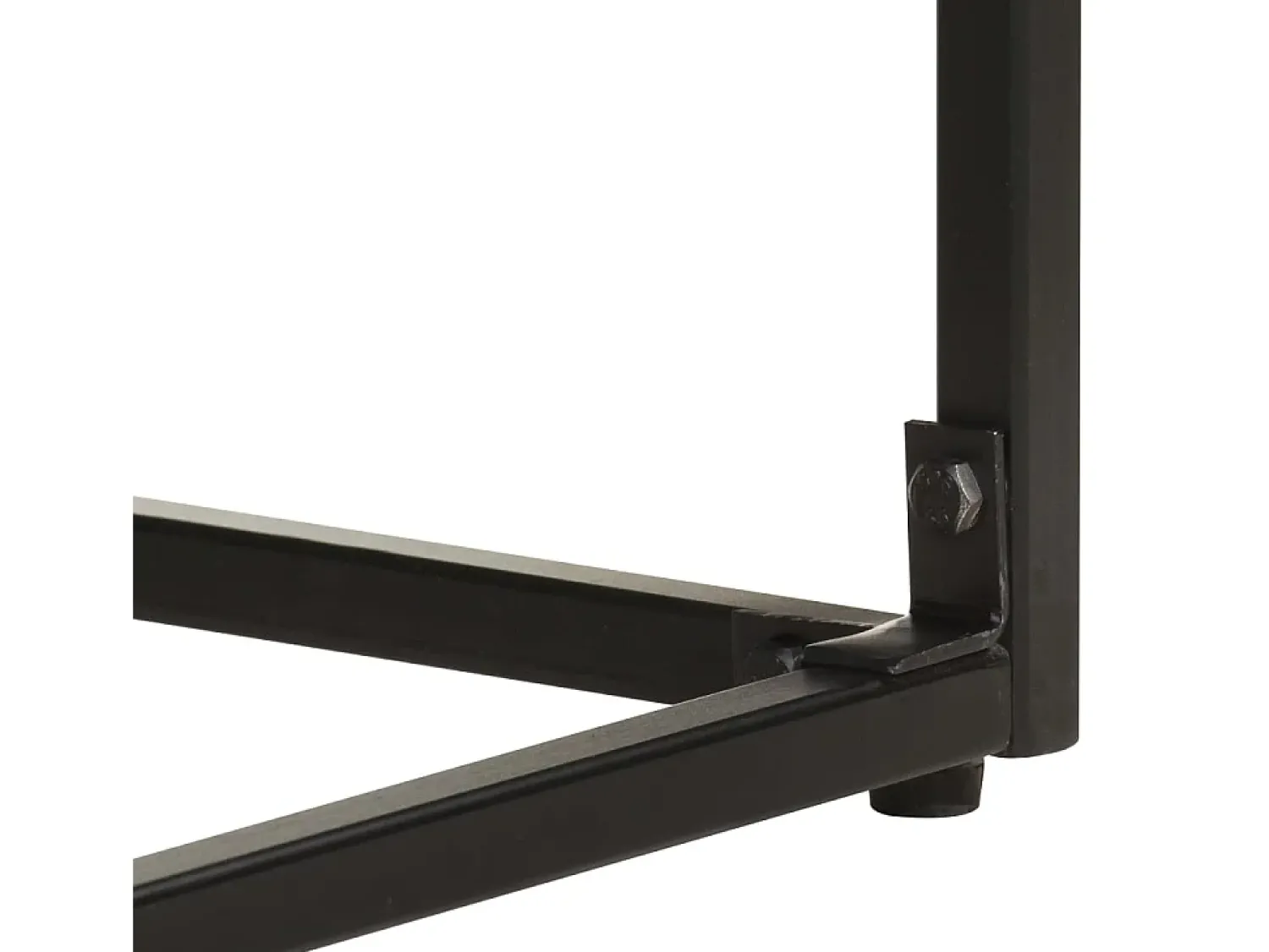Hot vidaxl Mesa consola 110x35x76 cm acácia maciça e mangueira Preto