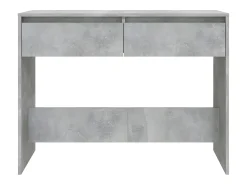 Hot Mesa consola 100x35x76,5 cm aglomerado cimento PT386029 Cinzento