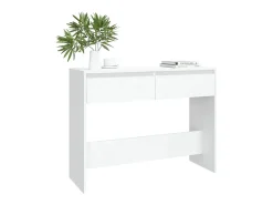 Consola| Mesa consola 100x35x76,5 cm aglomerado PT905114 Branco