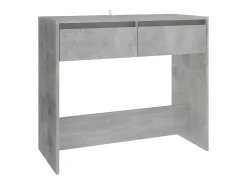 Mesa consola 89x41x76,5 cm aço cimento PT708150^ Consola