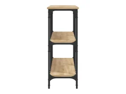 Mesa consola 150x29x75 cm derivados de madeira carvalho sonoma PT385878^ Consola