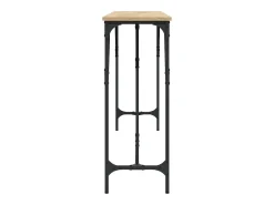 vidaxl Mesa consola 200x29x75 cm derivados de madeira carvalho sonoma^ Consola