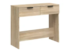 Mesa consola 90x36x75 cm derivados de madeira carvalho sonoma PT595722^ Consola
