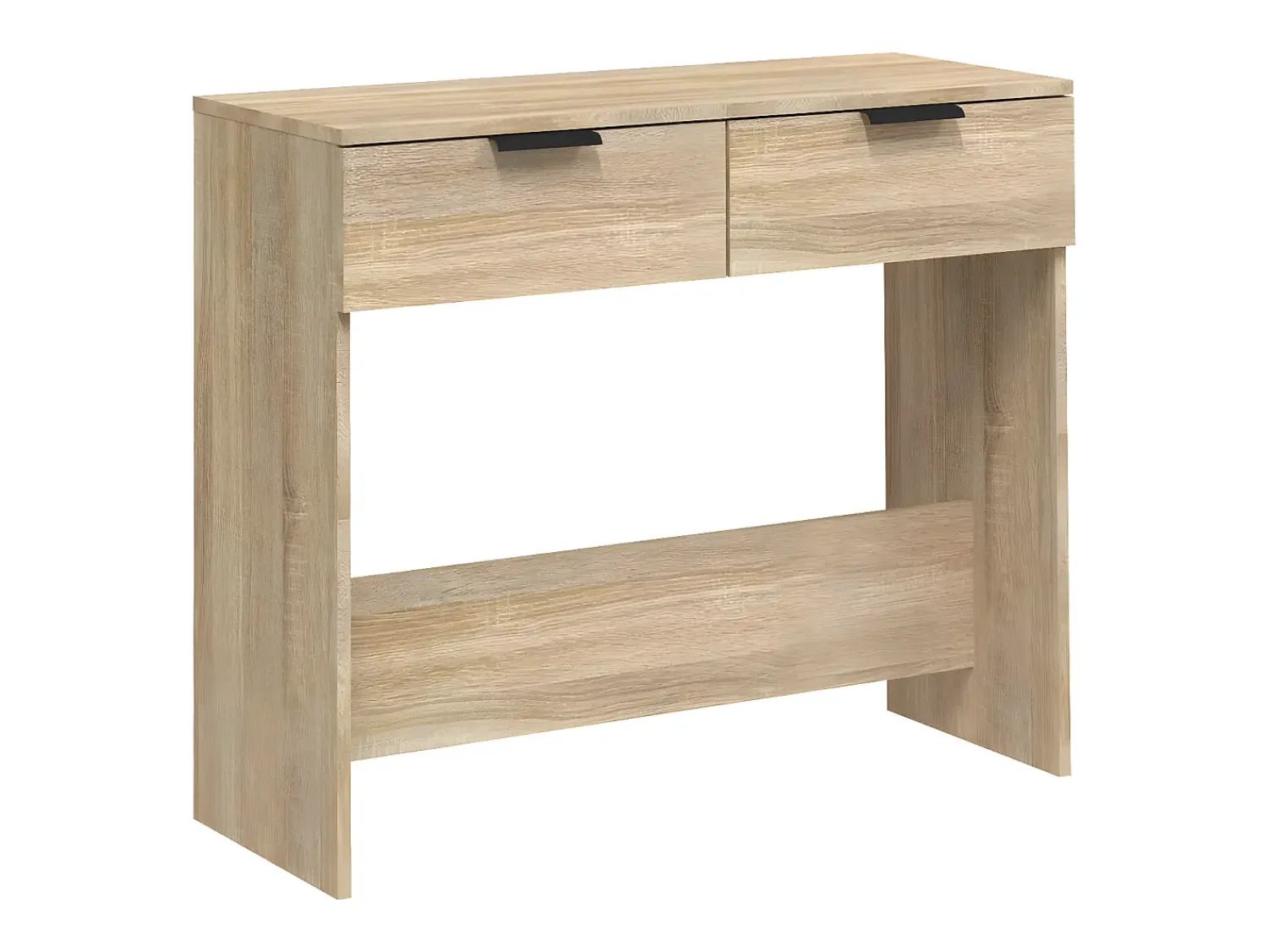 Mesa consola 90x36x75 cm derivados de madeira carvalho sonoma PT595722^ Consola