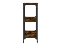 Mesa consola 100x29x75 cm derivados de madeira carvalho fumado PT292807^ Consola