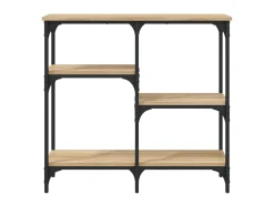 Mesa consola 80x29x75 cm derivados de madeira carvalho sonoma PT185272^ Consola