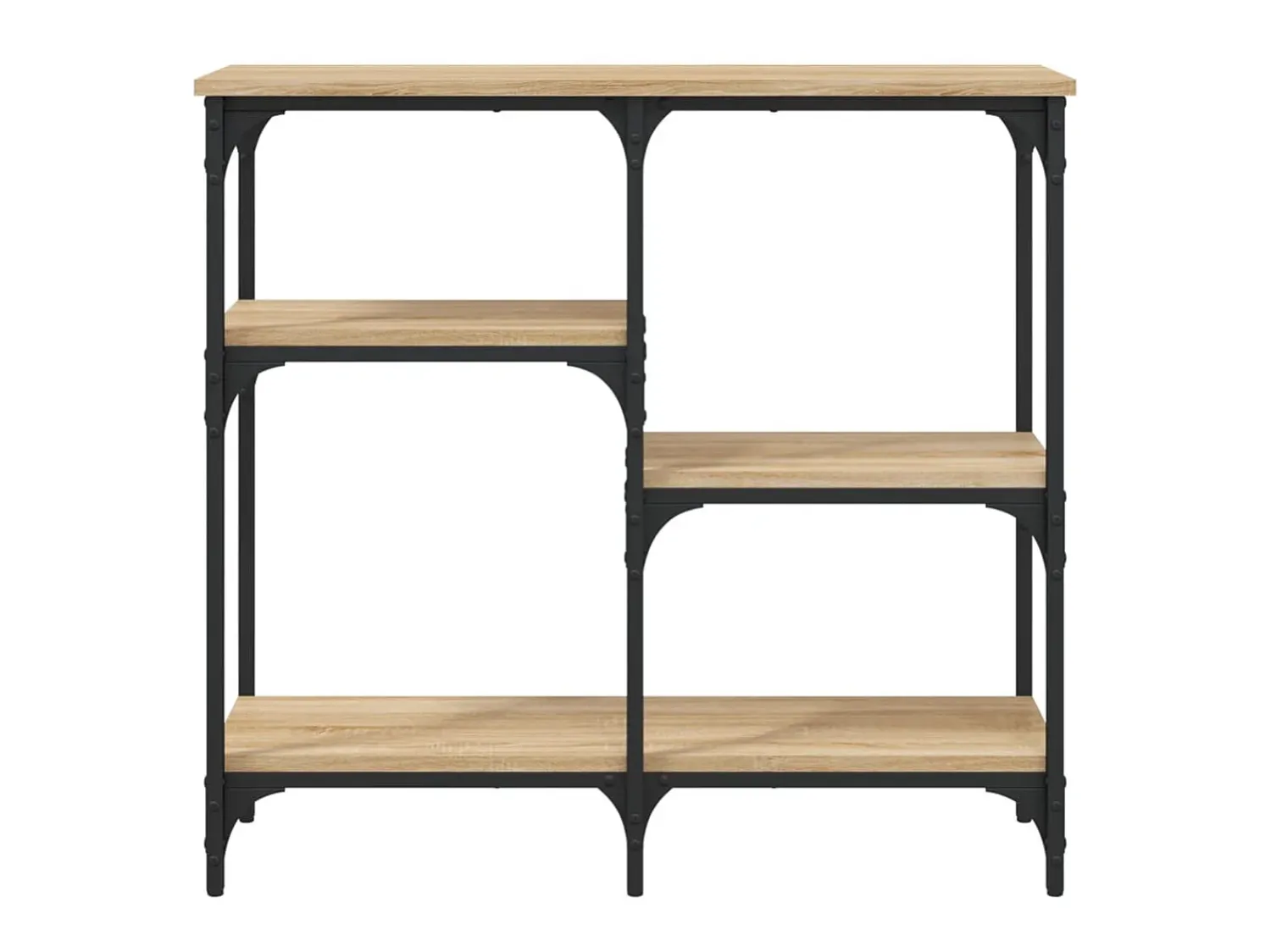 Mesa consola 80x29x75 cm derivados de madeira carvalho sonoma PT185272^ Consola