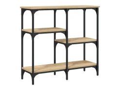 Mesa consola 80x29x75 cm derivados de madeira carvalho sonoma PT185272^ Consola