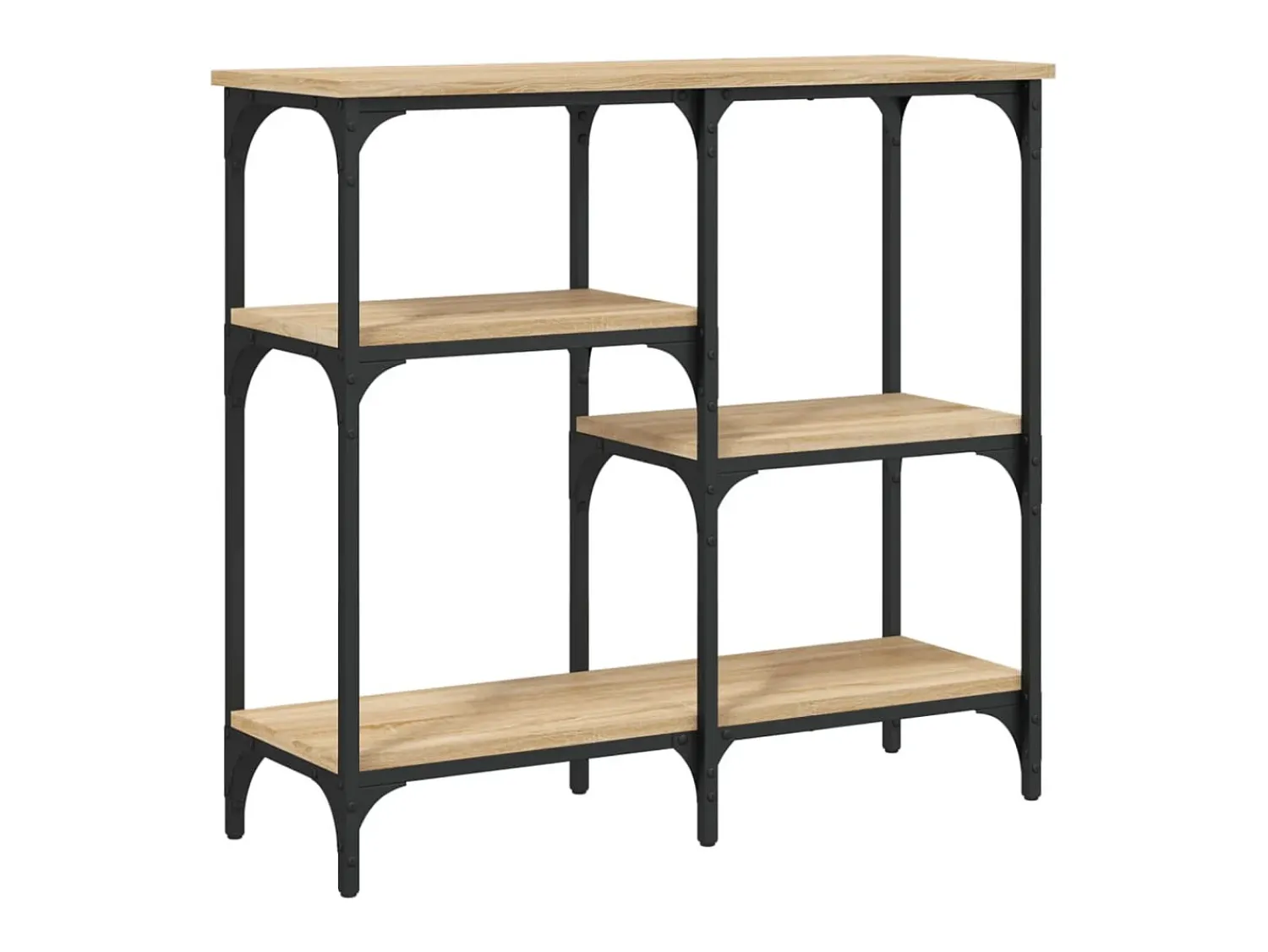 Mesa consola 80x29x75 cm derivados de madeira carvalho sonoma PT185272^ Consola
