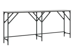 Consola|vidaxl Mesa consola 180x29x75 cm derivados de madeira sonoma Cinzento