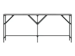 Consola|vidaxl Mesa consola 180x29x75 cm derivados de madeira sonoma Cinzento