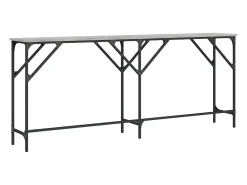 Consola|vidaxl Mesa consola 180x29x75 cm derivados de madeira sonoma Cinzento