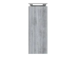 Consola| Mesa consola 102x30x80 cm derivados de madeira sonoma PT531083 Cinzento