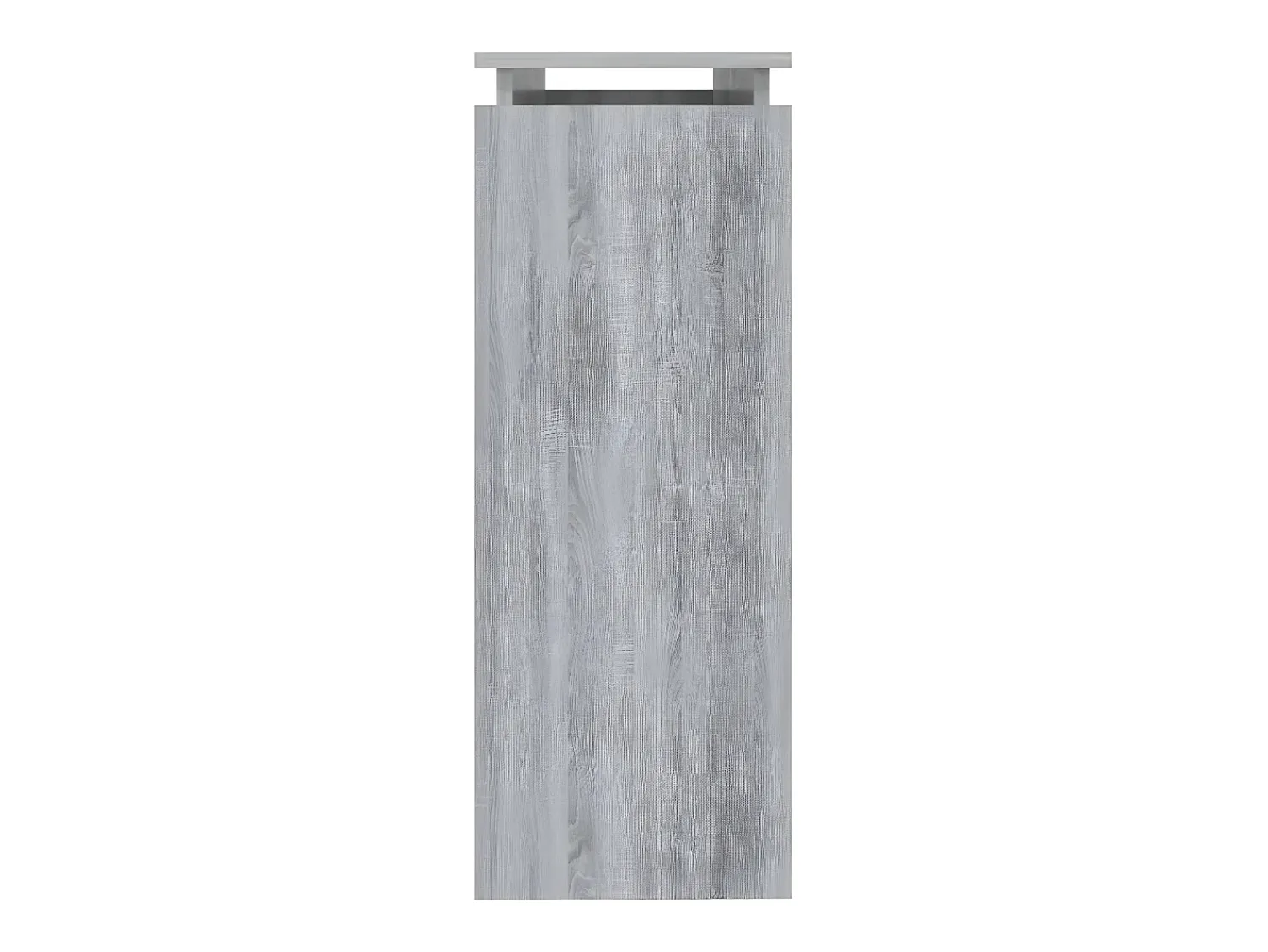 Consola| Mesa consola 102x30x80 cm derivados de madeira sonoma PT531083 Cinzento