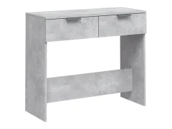 Consola*vidaxl Mesa consola 90x36x75 cm derivados de madeira -cimento Cinzento