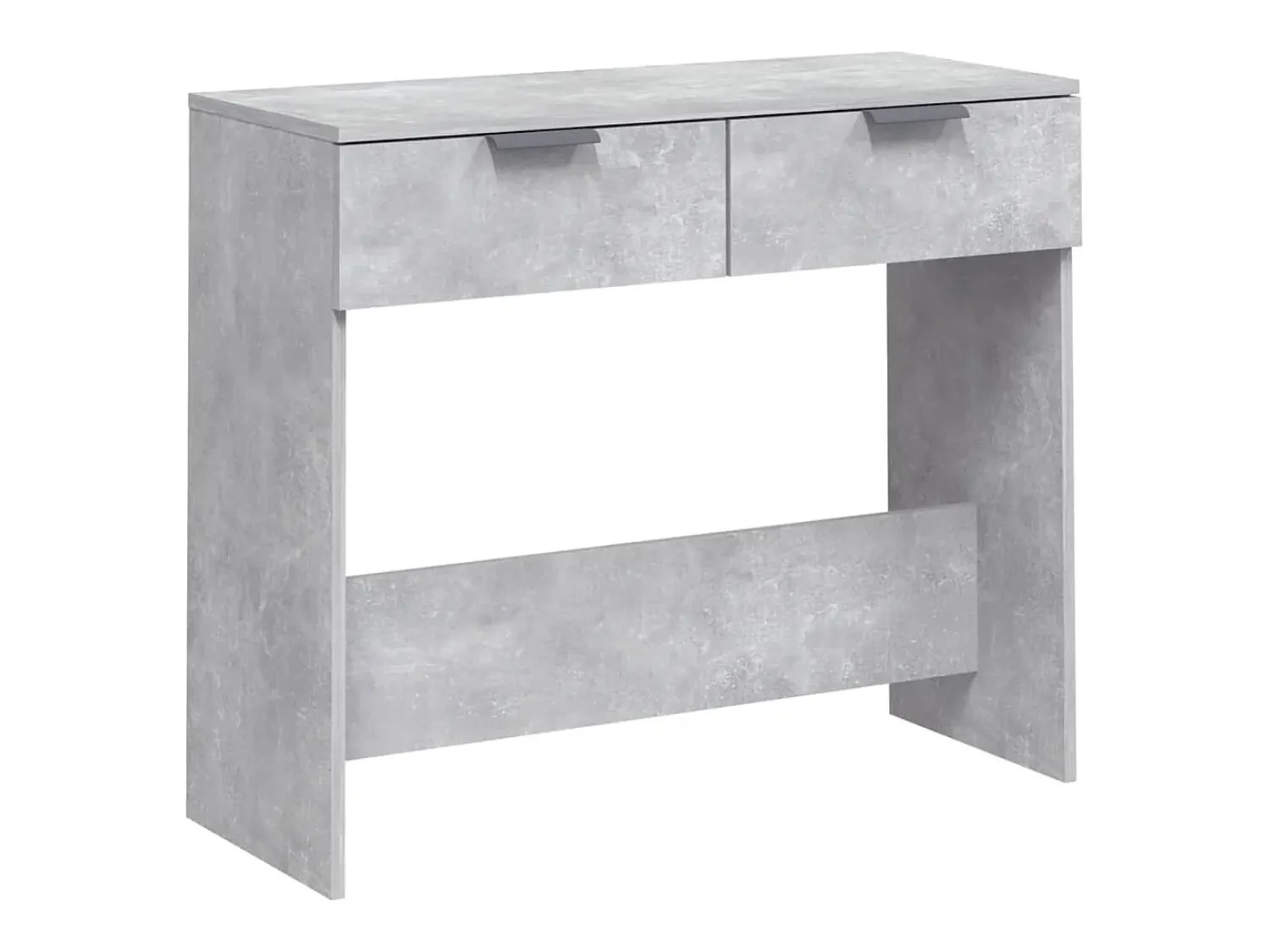 Consola*vidaxl Mesa consola 90x36x75 cm derivados de madeira -cimento Cinzento