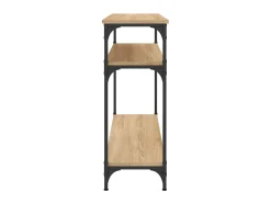 Discount Mesa consola 100x29x75 cm derivados de madeira carvalho sonoma PT243404 Castanho